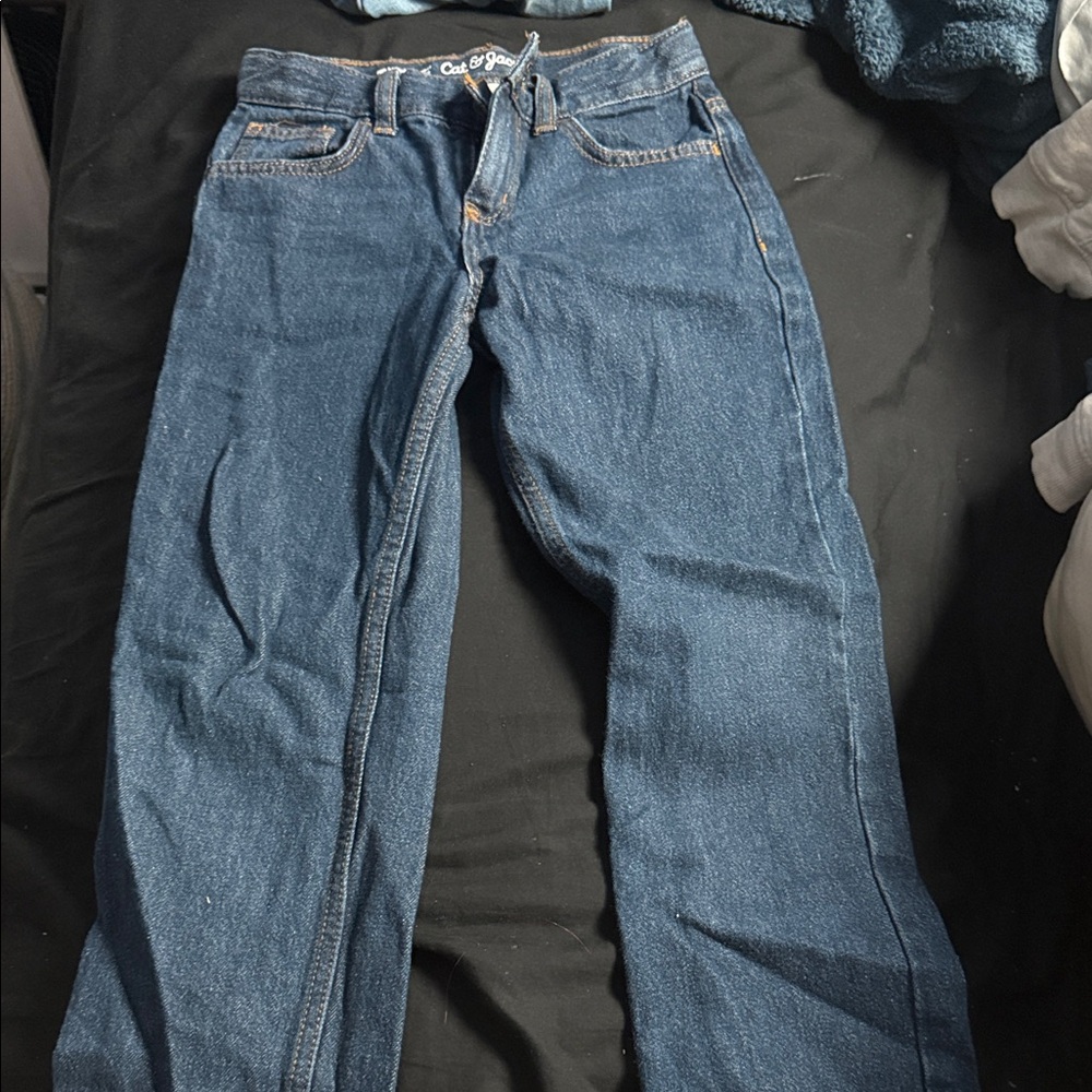 Cat & Jack Dark Blue Kids Jeans